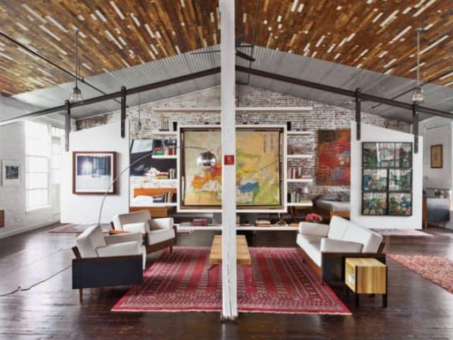 Industrial Space Made Into Living Space