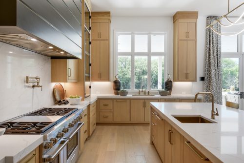 Nashville kitchen featuring organic tones and modern decor.