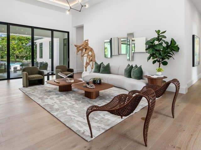 Modern Coastal Naples Home Blends Structure and Nature