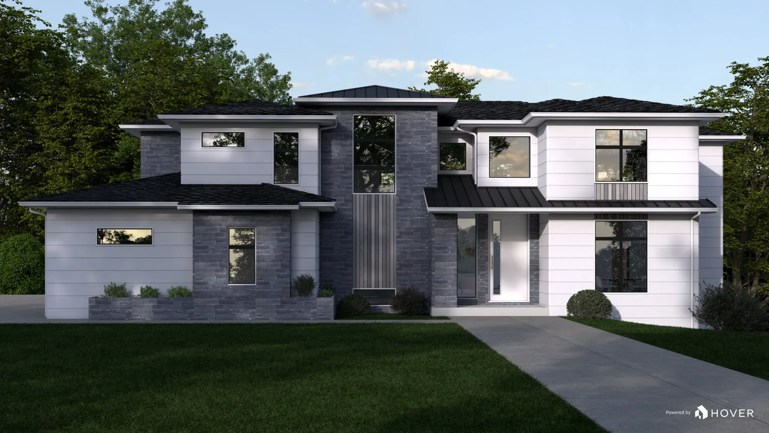 Pittsburgh Ultimate House render by Madia Homes in Hampton Township