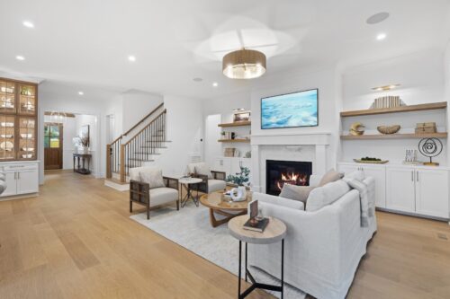 Rock Creek Builders Raleigh NC new construction home with Real Wood Floors